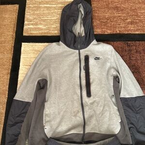 Nike Tech Gray hoodie water resistant